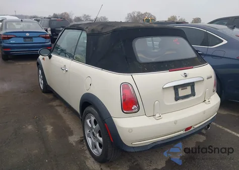 2007 Mini Cooper из США, поврежденный, VIN WMWRF33547TG16758